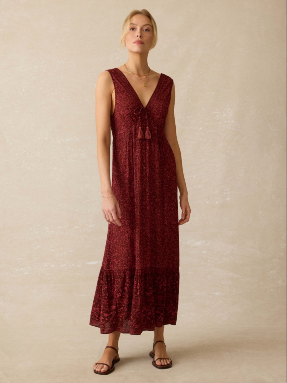 Faherty - Eden Dress - Belmonte Floral - XXS